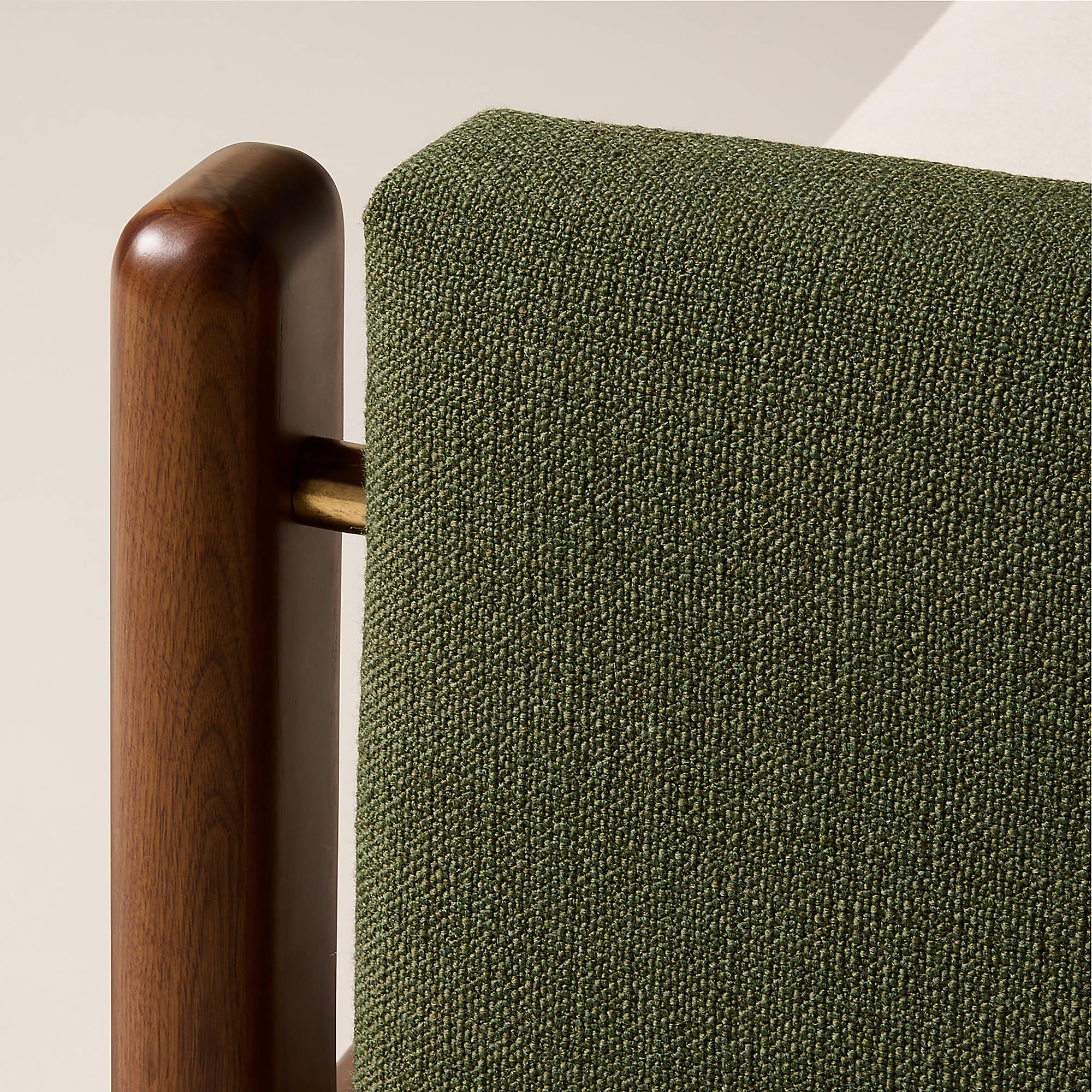 tavola walnut and green bed tavola walnut and green bed